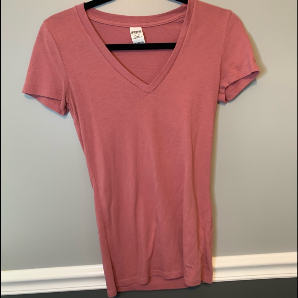 VS PINK mauve V-neck
